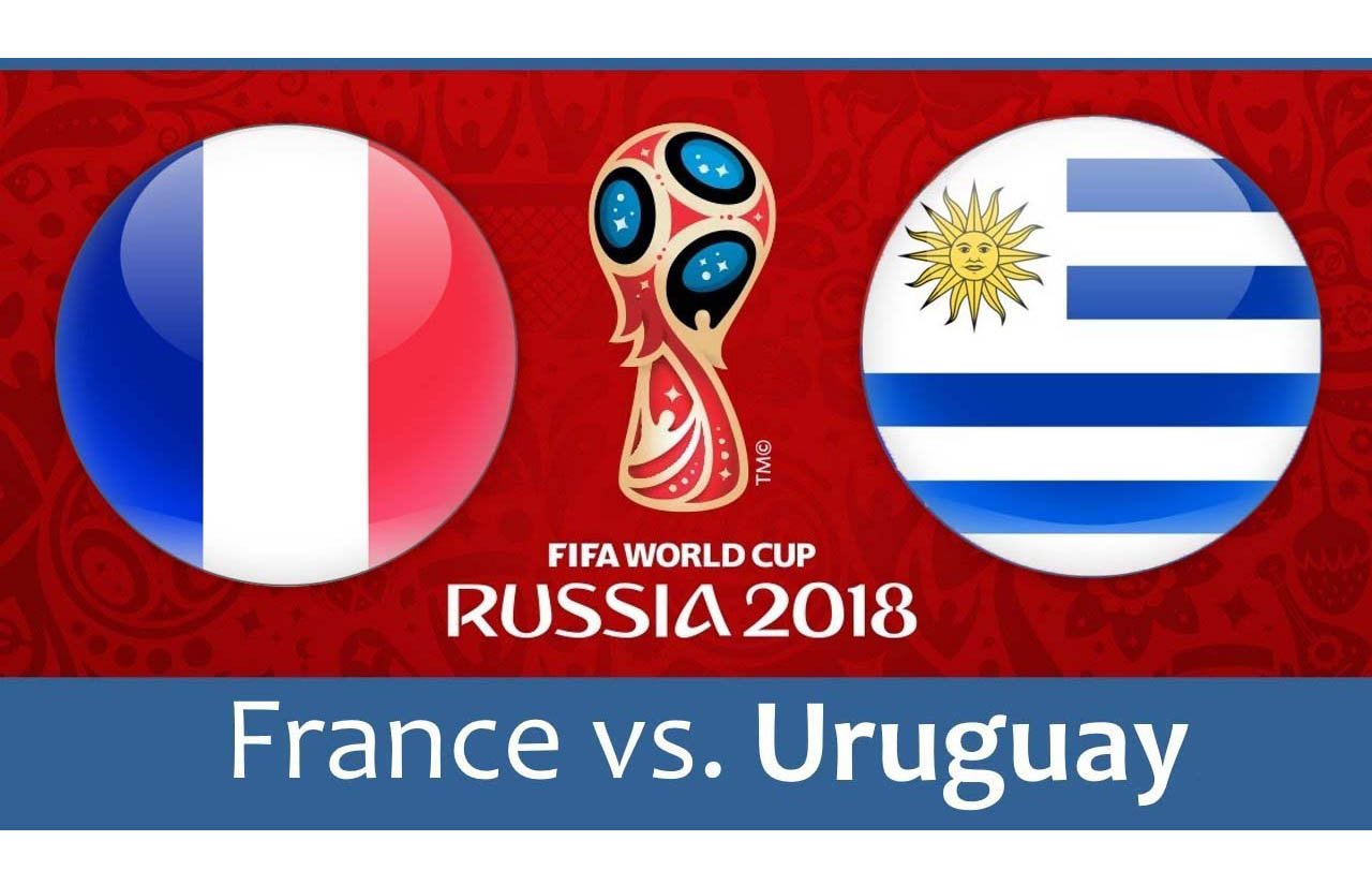 21h00 ngày 6/7, sân Nizhny Novgorod, tứ kết W.C 2018: Uruguay - Pháp