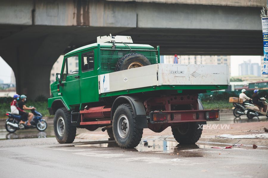 Xe tải độc lạ của hãng xe Ý xuất hiện tại Việt Nam