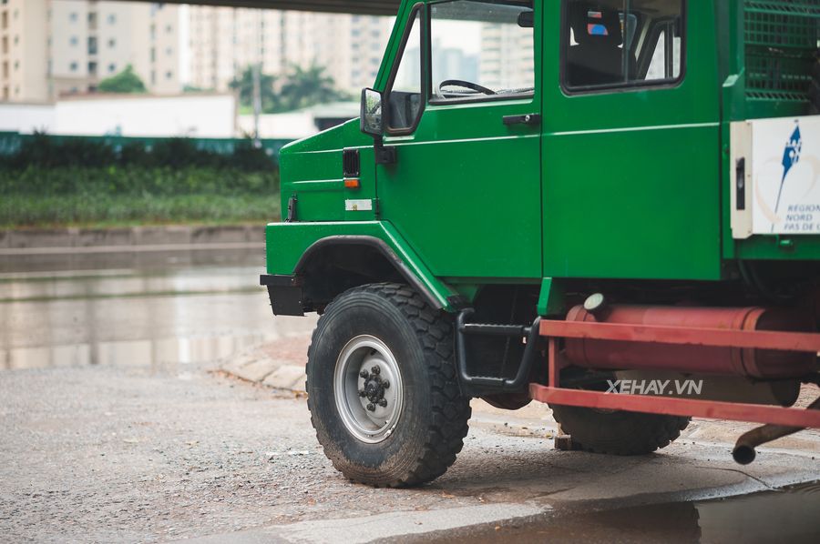 Xe tải độc lạ của hãng xe Ý xuất hiện tại Việt Nam