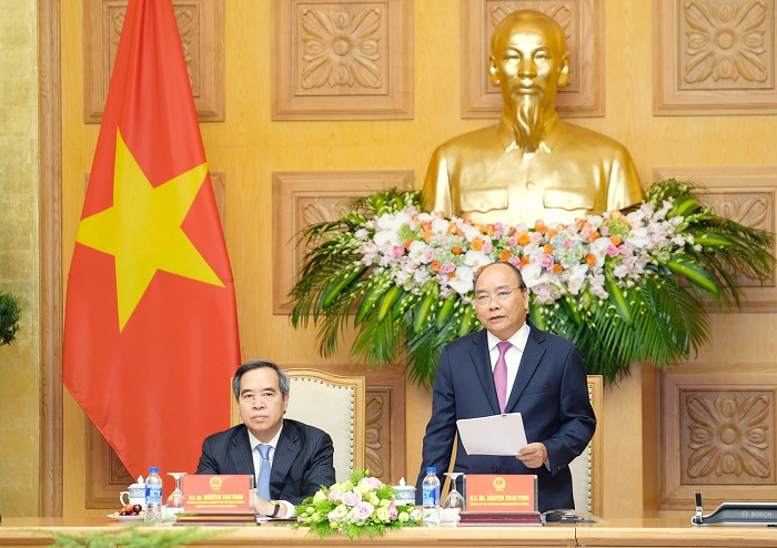 Thủ tướng gặp mặt các diễn giả, doanh nghiệp tham dự Diễn đàn 4.0