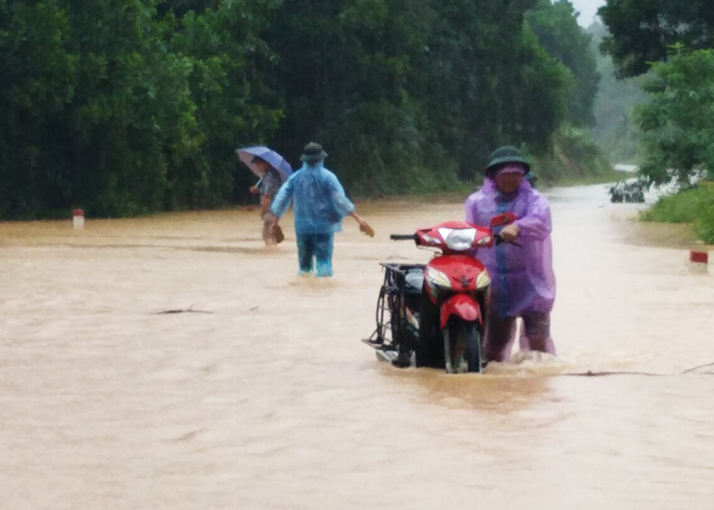 Quảng Ninh: Huyện Ba Chẽ bị nước lũ cô lập hoàn toàn