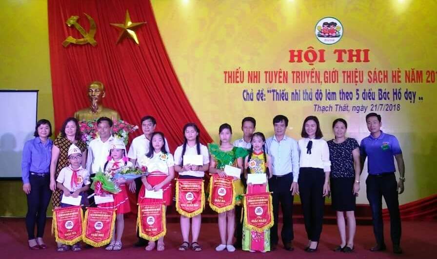 Các đội thi xuất sắc nhận giải thưởng tại Hội thi