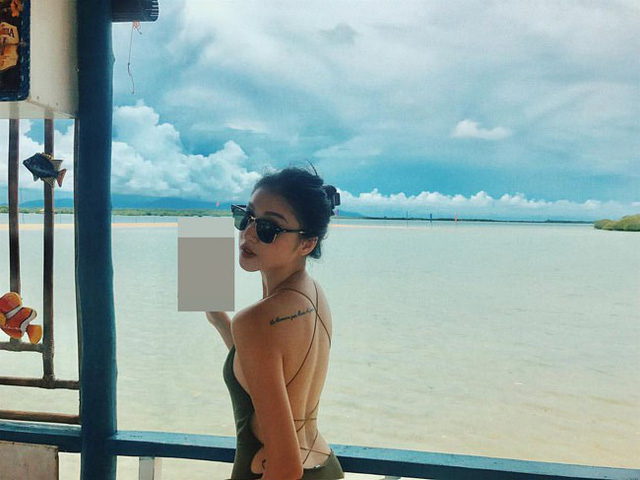 Xinh đẹp và hấp dẫn nên cô nàng được nhiều thương hiệu thời trang