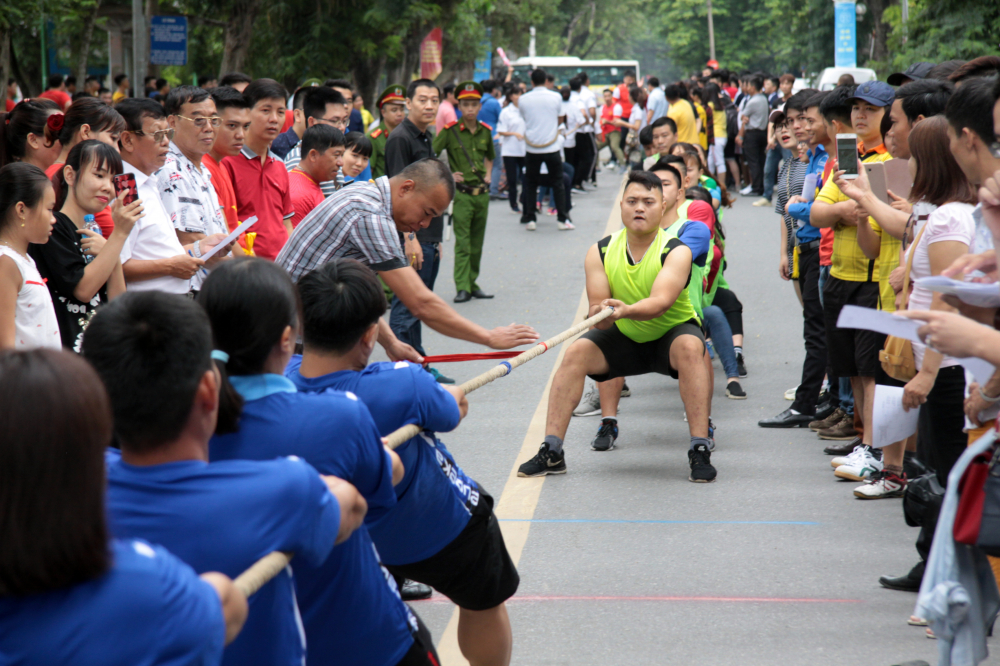 Các đội thi kéo co