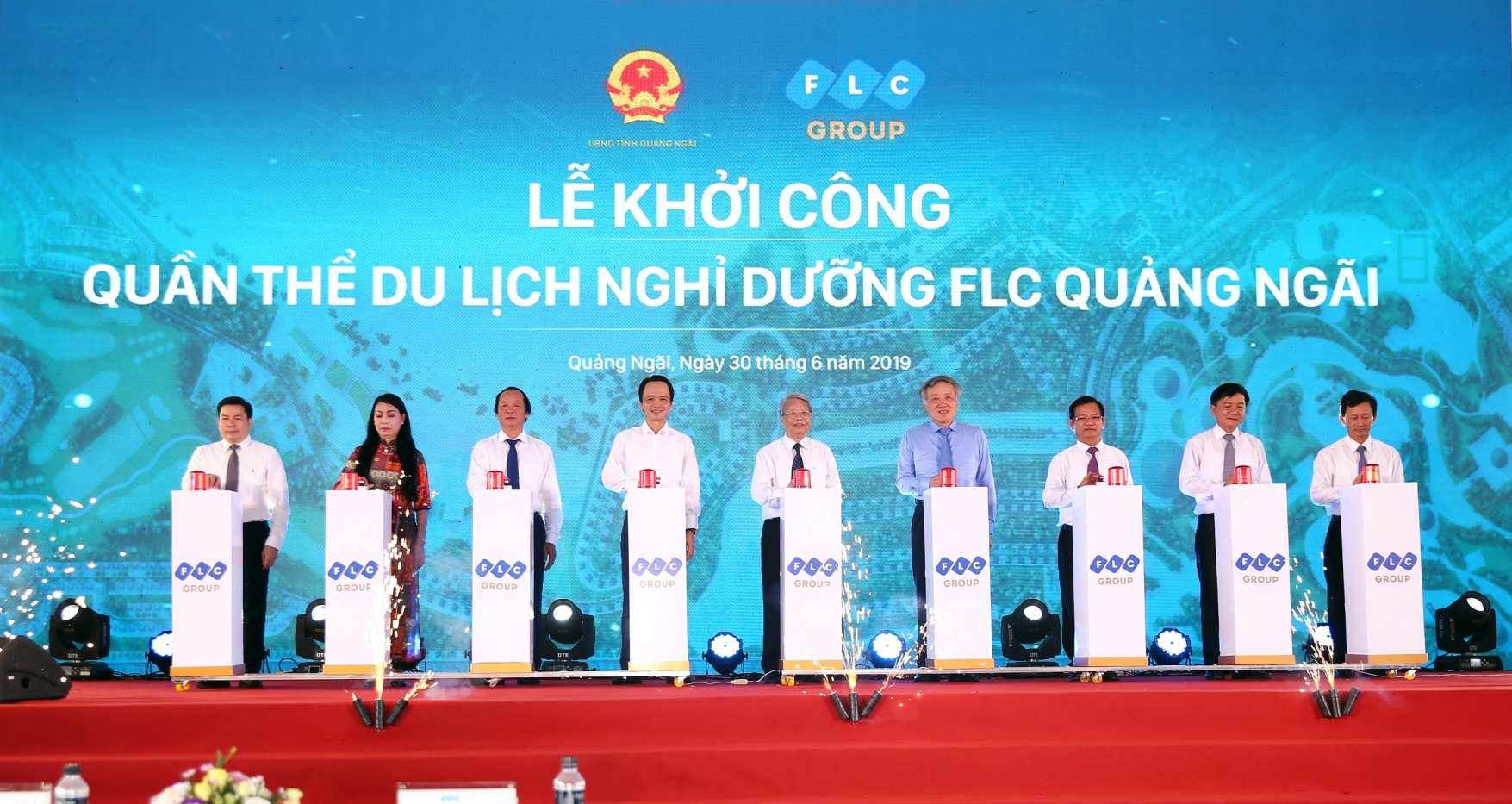 FLC khởi công quần thể nghỉ dưỡng có quy mô 1.026 ha tại Quảng Ngãi