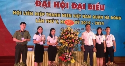 Chị Bùi Thị Thu Trang tái cử chức danh Chủ tịch Hội LHTN Quận Hà Đông