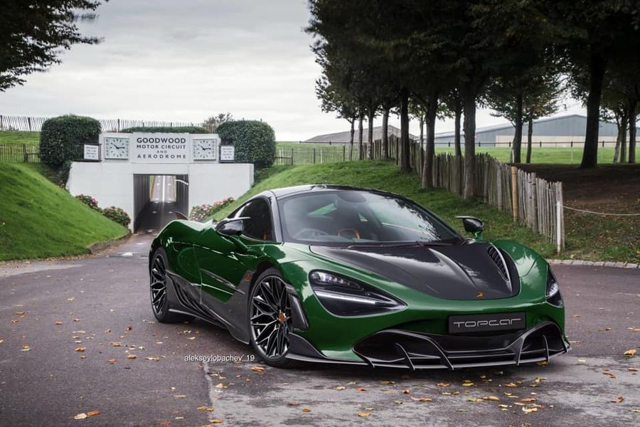 McLaren 720S hóa “quỷ xanh” với bodykit “Fury” của TopCar