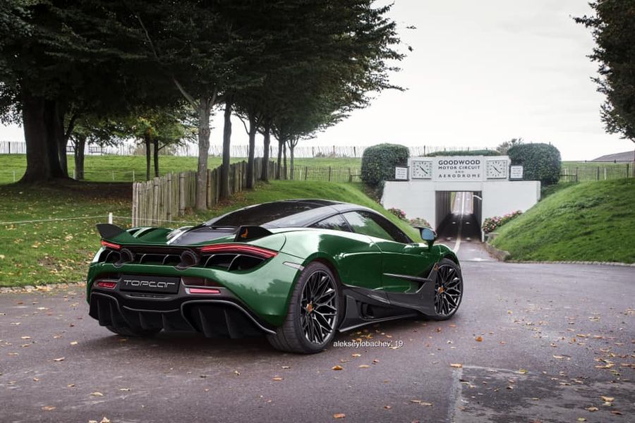McLaren 720S hóa “quỷ xanh” với bodykit “Fury” của TopCar