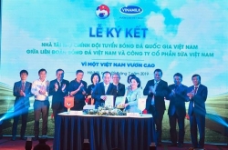 Vinamilk trở thành nhà tài trợ chính thức của Đội tuyển Bóng đá Quốc gia Việt Nam