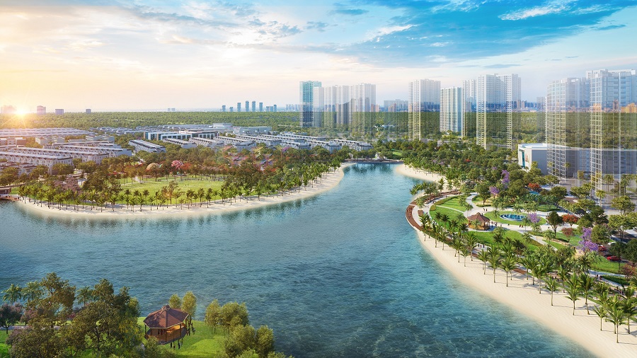 Sự ra đời của Vinhomes Grand Park nổi bật với nền tảng đô thị thông minh, cùng đại công viên ven sông 36ha, hứa hẹn đưa Quận 9 trở thành trung tâm mới của Thành phố. (Ảnh minh họa)