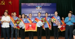 Quảng Ninh: Khối Cẩm Phả trở thành quán quân Hội thi An toàn vệ sinh viên giỏi 2019