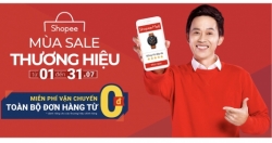 Shopee miễn phí vận chuyển toàn bộ đơn hàng từ 0 đồng trong chương trình khuyến mãi “Mùa sale Thương hiệu”   