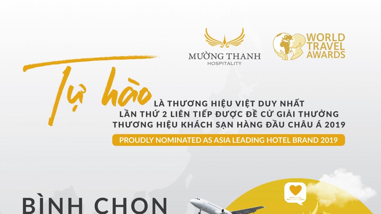 Nhận ngay cơ hội bay tới Viêng-chăn (Lào) khi bình chọn Mường Thanh tại WTA