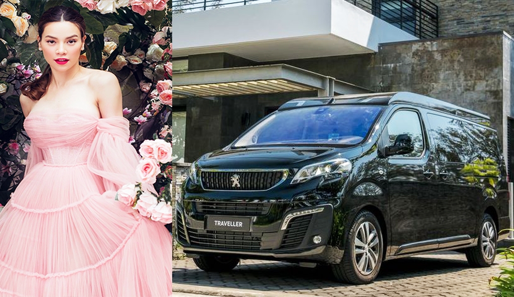 Hồ Ngọc Hà tậu MPV hạng sang Peugeot Traveller để thư giãn và du lịch cùng gia đình