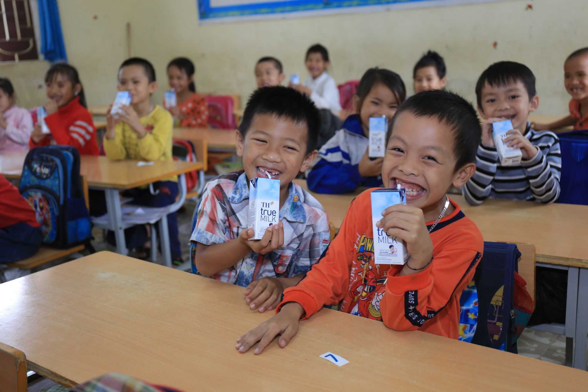 Ly sữa học đường tại Việt Nam mang tên TH school MILK