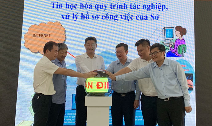 Sở Kế hoạch và Đầu tư triển khai mô hình cơ quan điện tử