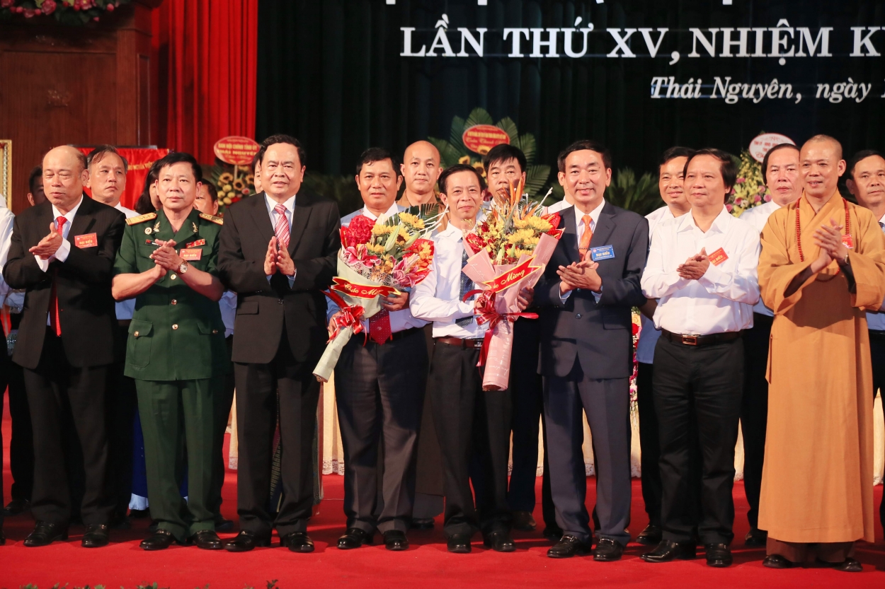 Uỷ ban MTTQ Việt Nam tỉnh Thái Nguyên khóa XV, nhiệm kỳ 2019-2024 ra mắt Đại hội