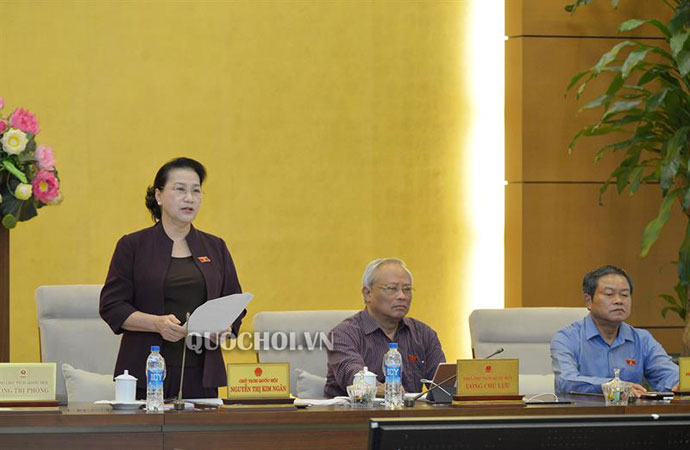 Bế mạc phiên họp thứ 35 của Ủy ban Thường vụ Quốc hội