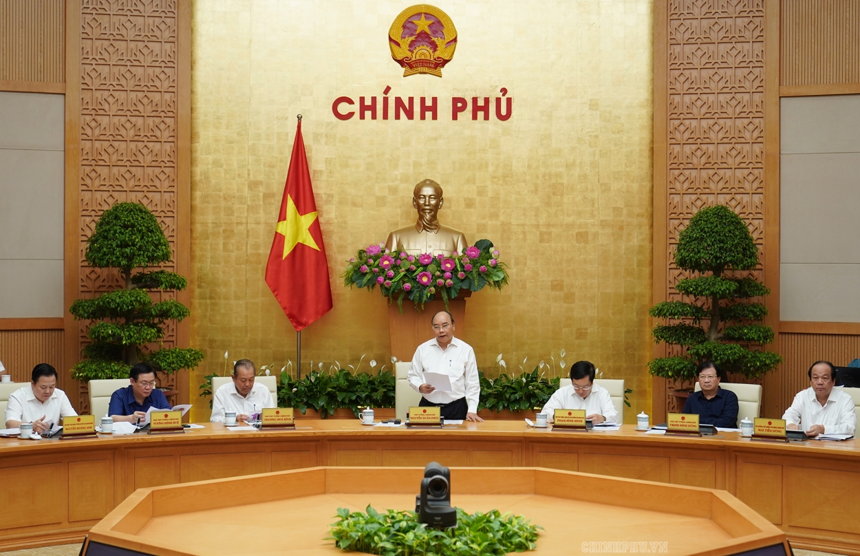 Thủ tướng Nguyễn Xuân Phúc chủ trì cuộc làm việc