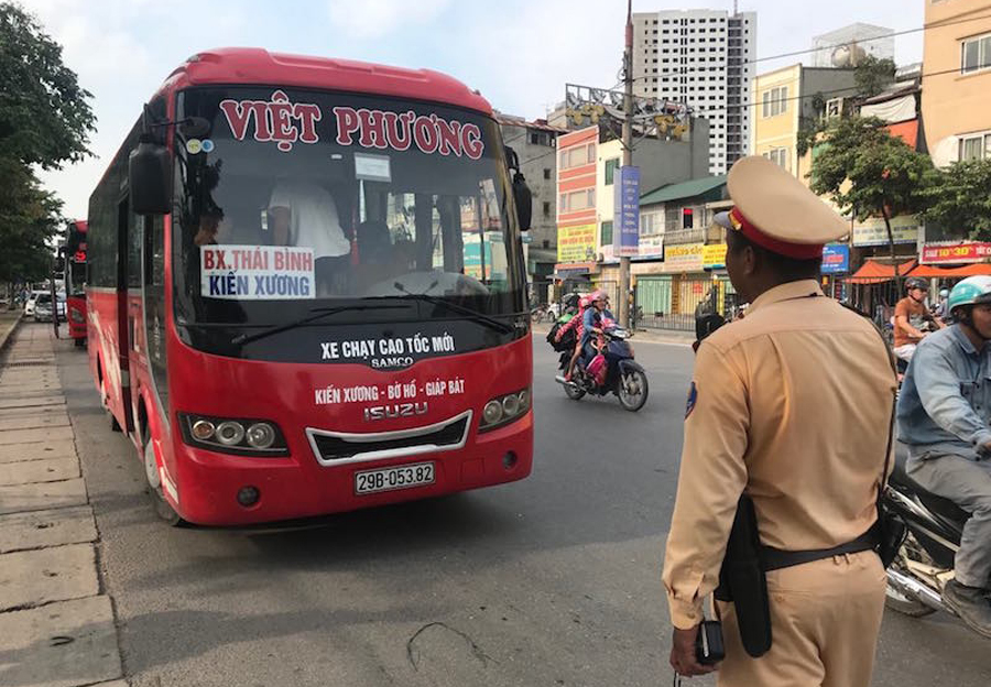 Hà Nội: Xử lý hơn 3 nghìn phương tiện vi phạm trong 3 ngày tổng kiểm tra