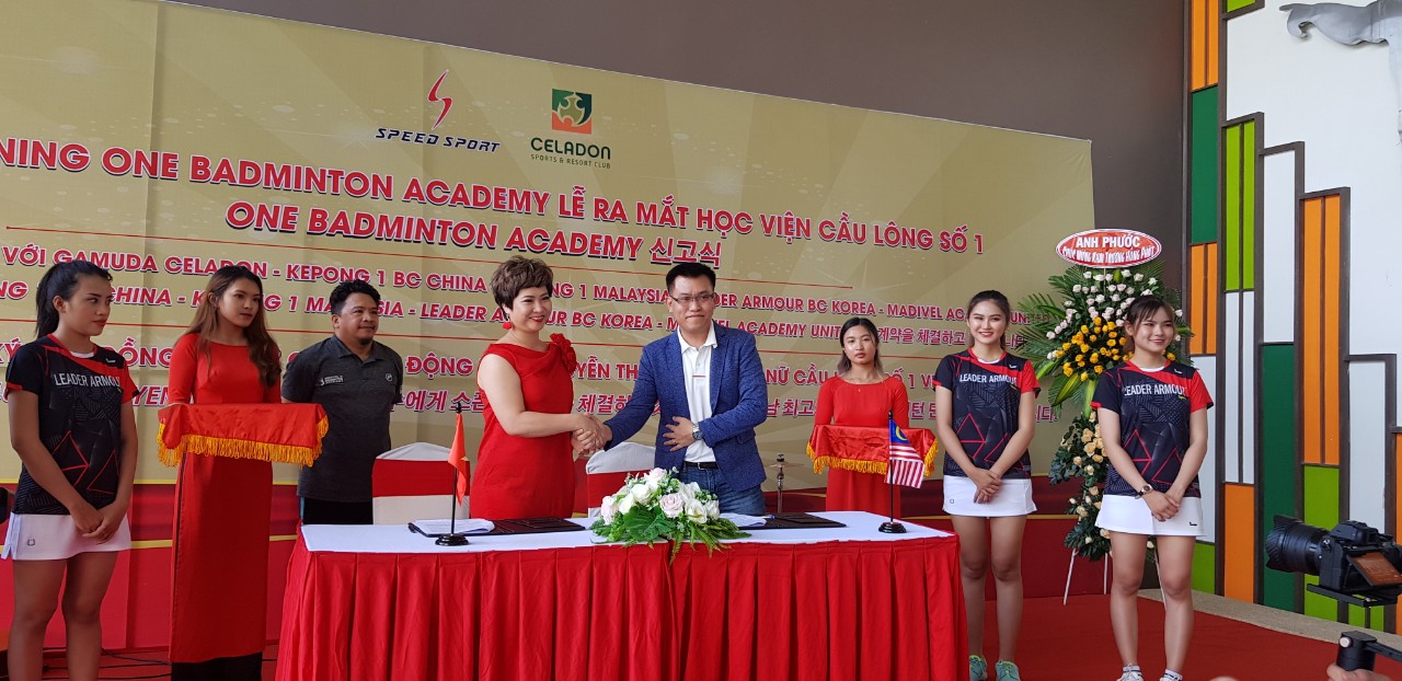 Ra mắt Học viện Cầu lông tư nhân đầu tiên tại Việt Nam