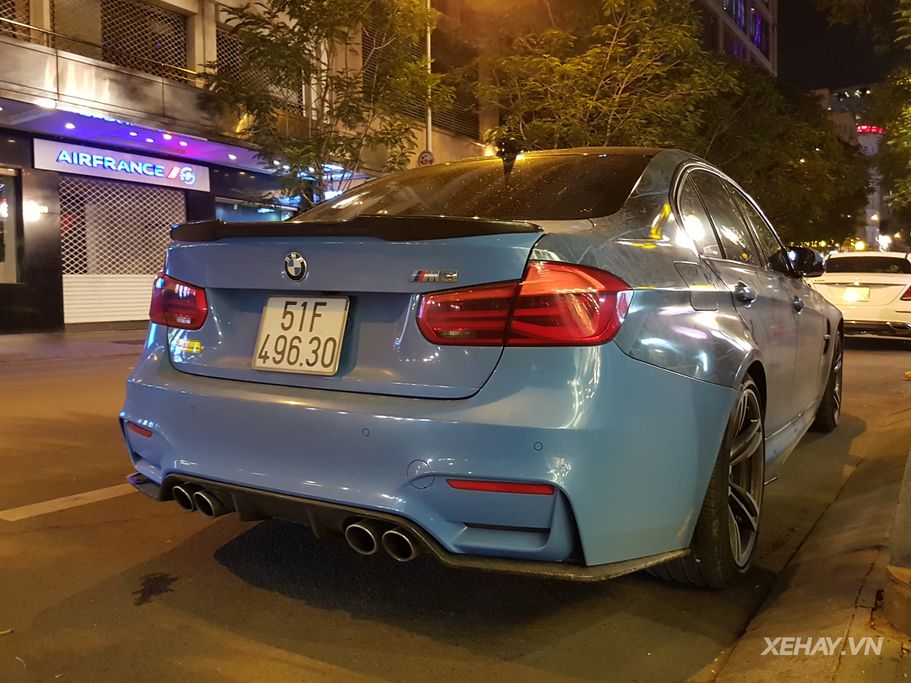 BMW M3 sở hữu kích thước tổng thể dài x rộng x cao tương ứng 4.671 x 1.877 x 1.430 (mm) chiều dài cơ sở 2.812 mm
