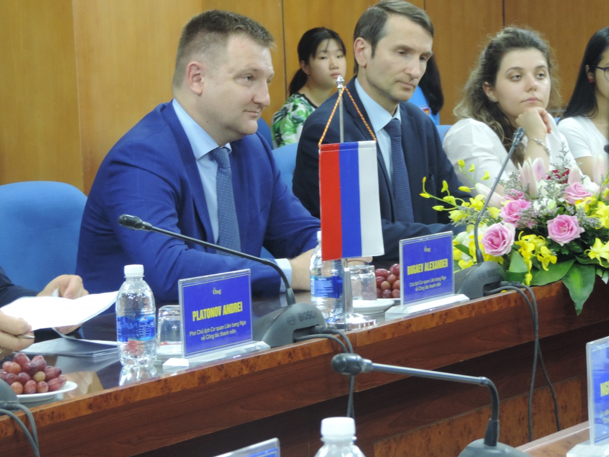 Ông Alexander Bugayv, Chủ tịch Cơ quan Liên bang Nga về Công tác thanh niên