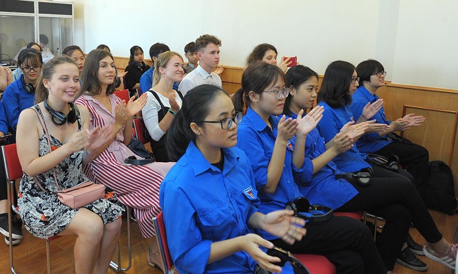 Chương trình thu hút sự quan tâm của đông đảo các bạn trẻ