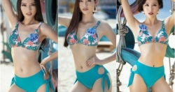 Diện bikini, thí sinh Miss World Việt Nam thả dáng quyến rũ