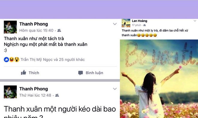 “Thanh xuân như một ly trà”...