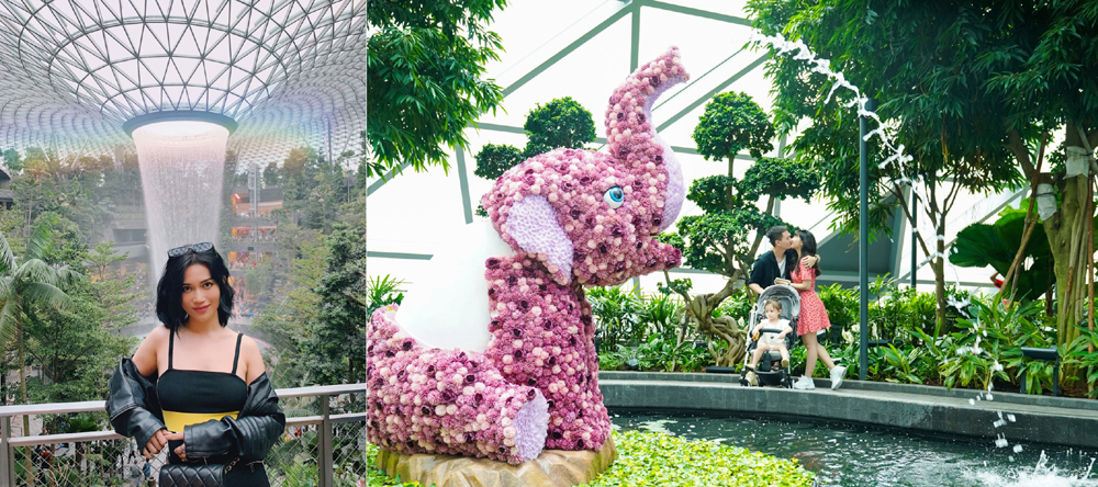 Cuối cùng, đừng quên dành vài giờ để lưu lại những khoảnh khắc đáng giá tại thác nước trong nhà cao nhất thế giới HSBC Rain Vortex hay công viên Canopy xanh mát.