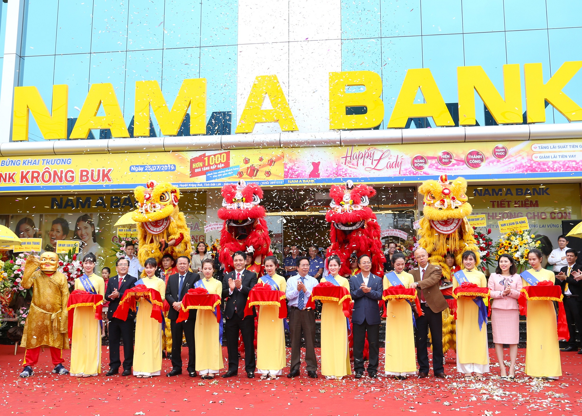 Nam A Bank tiếp tục khai trương điểm kinh doanh mới tại Đắk Lắk