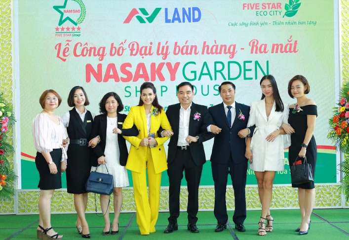 AV Land chính thức trở thành đại lý bán hàng khu Nasaky Garden Shophoue của Tập đoàn Năm Sao