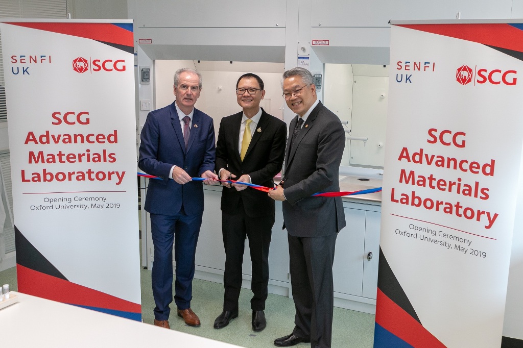 SCG khai trương Phòng thí nghiệm Vật liệu Cao cấp (Advanced Materials Laboratory) tại Oxford (Anh Quốc) với nhiệm vụ phát triển các sản phẩm mẫu cho Vật liệu công năng