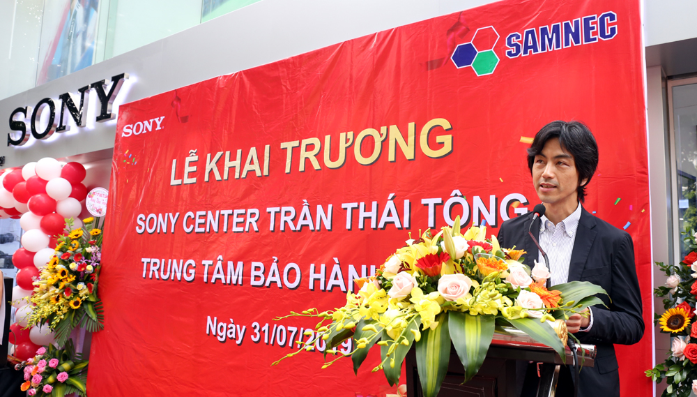 Khai trương Sony Center Trần Thái Tông và Trung tâm bảo hành Sony