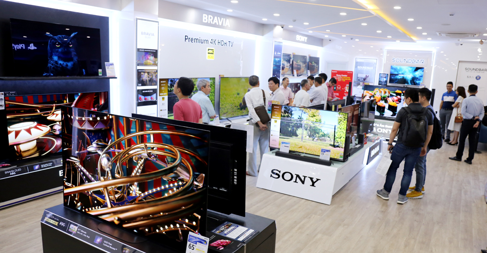 Khai trương Sony Center Trần Thái Tông và Trung tâm bảo hành Sony