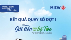 BIDV công bố chủ nhân may mắn của chương trình “Online gửi tiền, trúng liền bộ Táo”