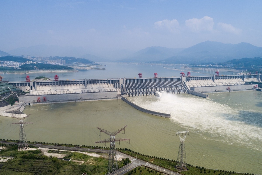 Trước những thông tin đập thủy điện lớn nhất thế giới này có nguy cơ vỡ trong mùa mưa, truyền thông nhà nước Trung Quốc dẫn lời các chuyên gia trong nước khẳng định đập Tam Hiệp được thiết kế đủ sức chịu nhiều áp lực hơn thế (Ảnh: Xinhua)