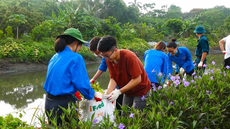 Quận đoàn Long Biên phát động Chiến dịch Thanh niên tình nguyện hè