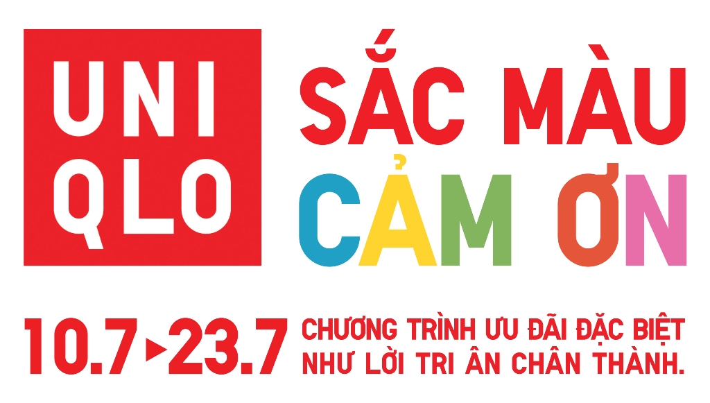 UNIQLO ra mắt chương trình ưu đãi “Sắc màu cảm ơn”