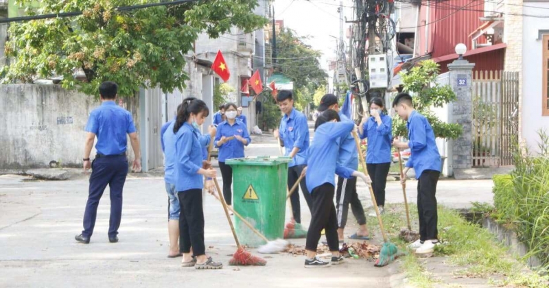 Huyện đoàn Đông Anh ra quân hưởng ứng Chiến dịch Thanh niên tình nguyện hè 2020