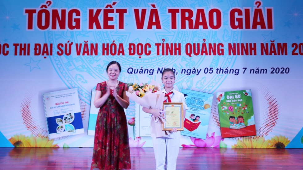 Tổng kết trao giải Cuộc thi Đại sứ Văn hóa đọc tỉnh Quảng Ninh năm 2020