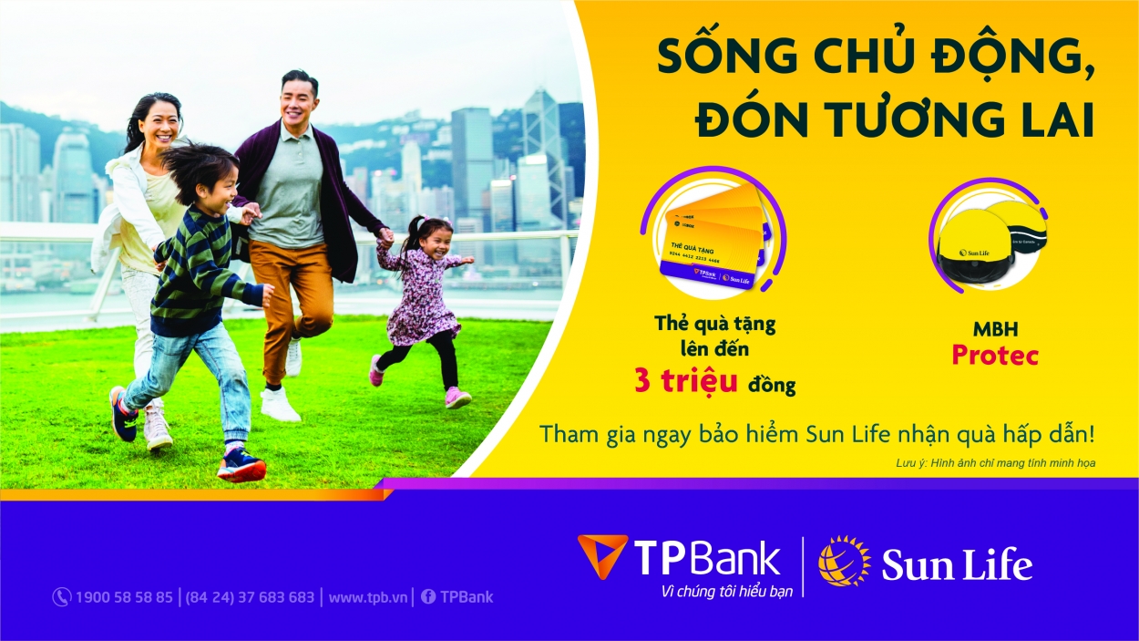 Chương trình khuyến mại được áp dụng trên toàn hệ thống TPBank, từ ngày 22/6/2020 đến hết ngày 22/8/2020.