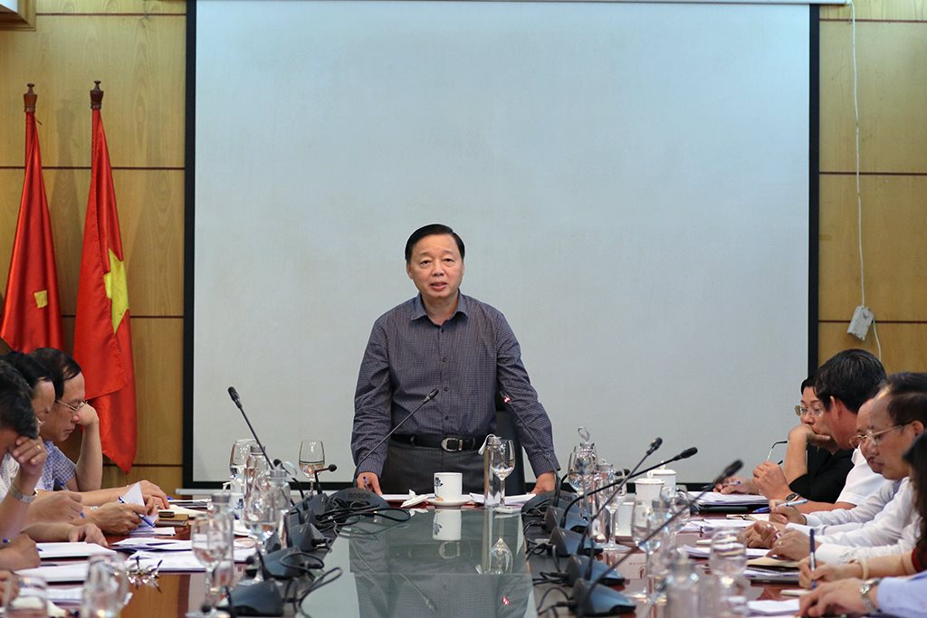 Bộ trưởng Bộ TN&MT  Trần Hồng Hà: Trọng tâm của thanh tra chuyên ngành không được lơ là