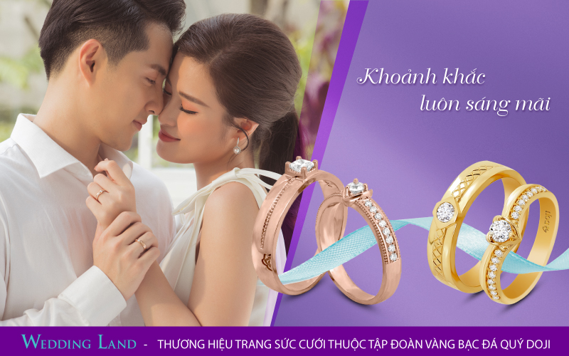 Đây là món quà đặc biệt gửi gắm lời tri ân và chúc phúc tới các cặp đôi nhân dịp sinh nhật Tập đoàn DOJI.