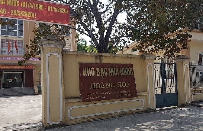 Trụ sở Kho bạc nhà nước chi nhánh huyện Hoằng Hóa.