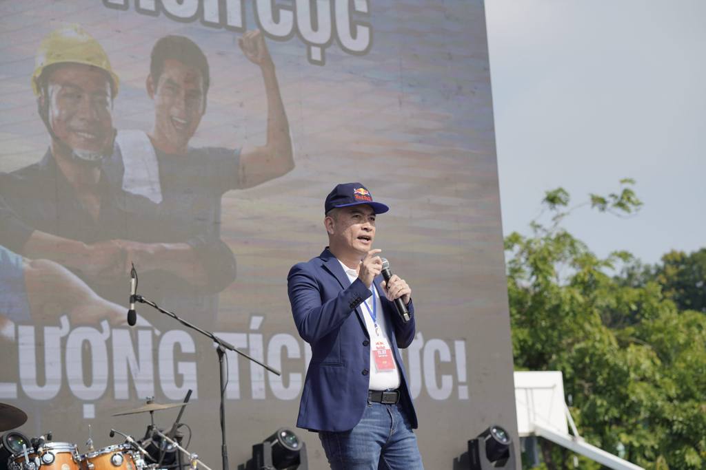 Ông Nguyễn Thanh Huân - TGĐ công ty TCPVN, phát biểu khai mạc sự kiện