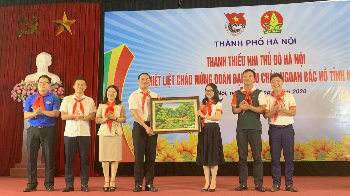 Thiếu nhi Thủ đô và Nghệ An giao lưu gắn kết tình thân