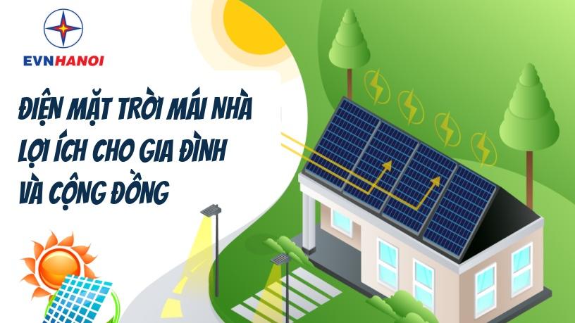 Người dân có thể “bán điện” lại cho “Nhà đèn” từ hệ thống điện mặt trời mái nhà