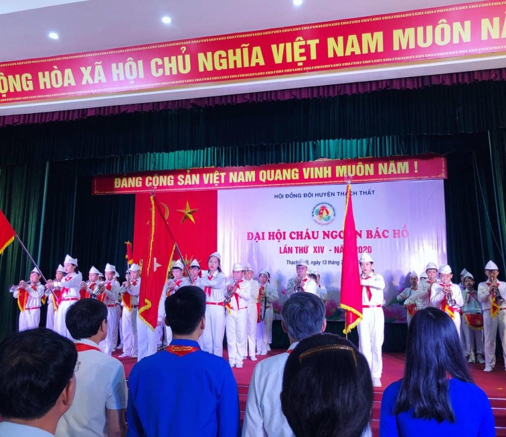 Đại hội là diễn đàn học tập, giao lưu của đội viên, thiếu nhi tiêu biểu trong toàn huyện